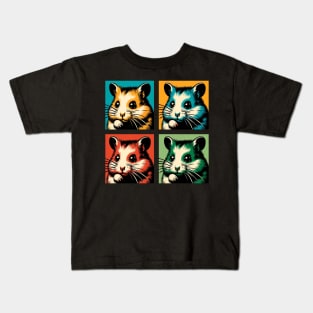 Pop Hamster Art - Cute Hamster Kids T-Shirt